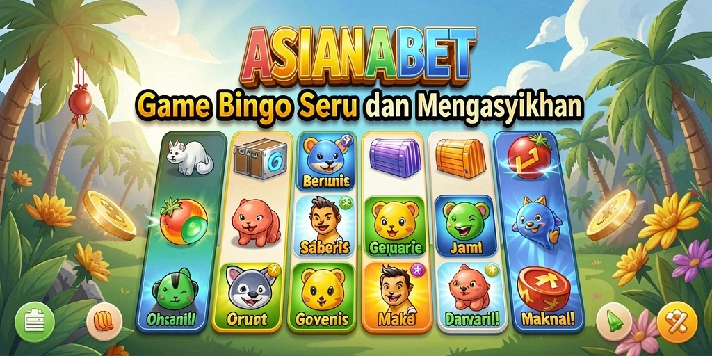 Gambar tampilan gameplay seru dari ASIANABET Bingo.