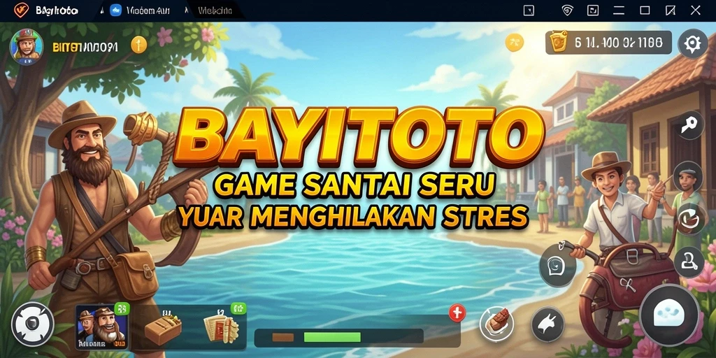 Screenshot gameplay BAYITOTO menampilkan suasana santai dan menantang.