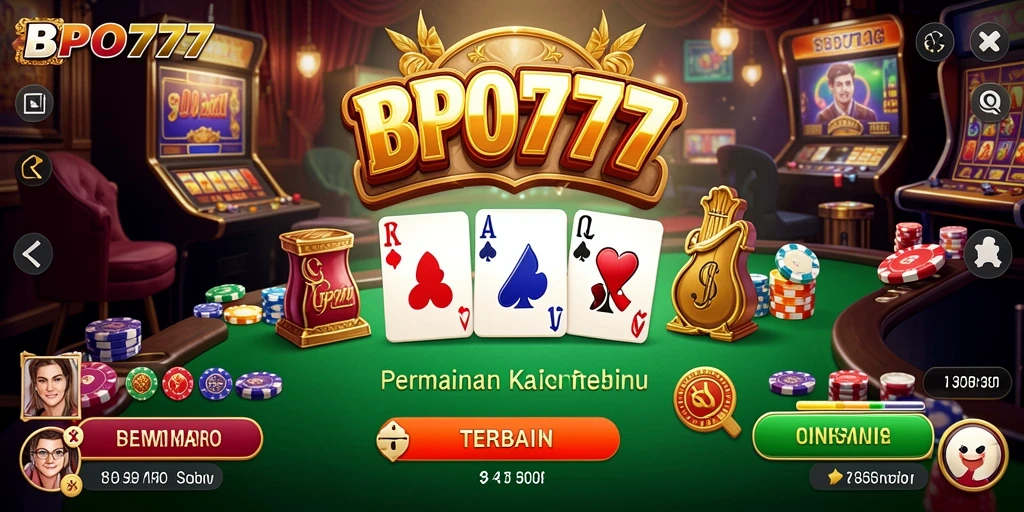Gameplay kasino seru di BPO777 dengan grafis menawan.