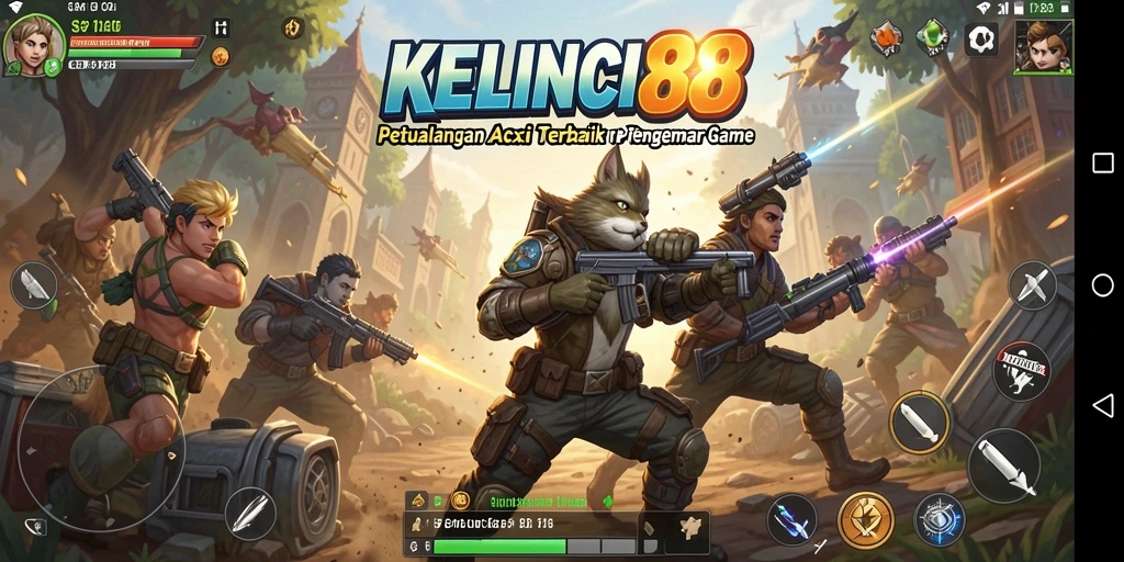 Tampilan gameplay seru di KELINCI88 yang menantang.