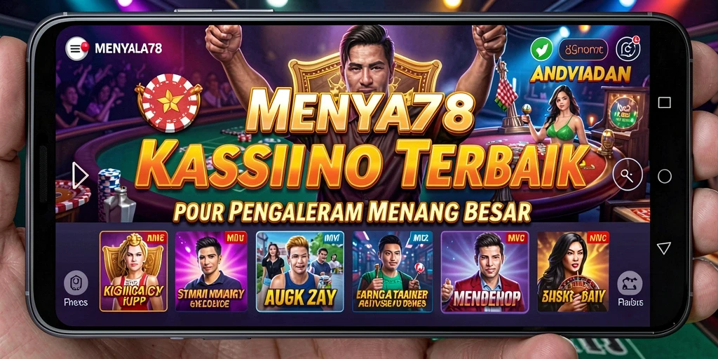Tampilan gameplay menarik dalam MENYALA78 yang menghadirkan sensasi Kasino.