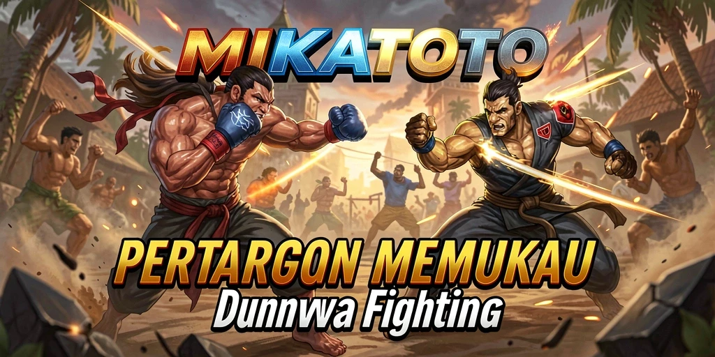 Tampilan gameplay dari MIKATOTO yang memukau dalam pertarungan.