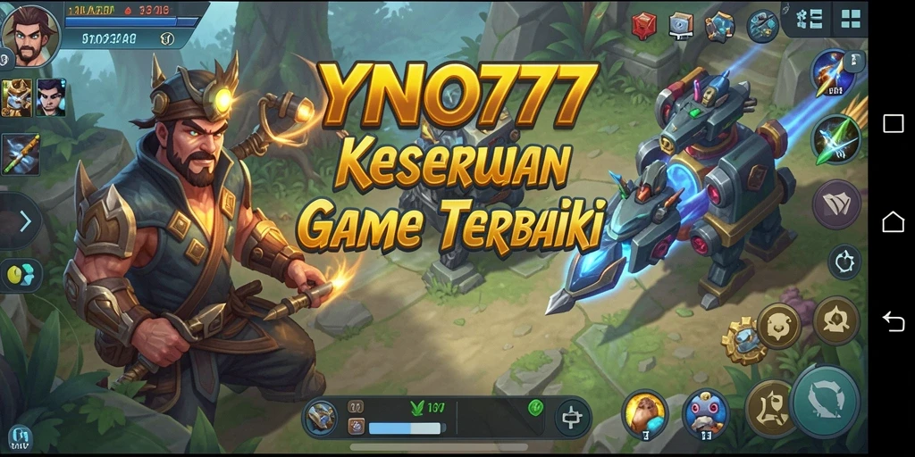 Tampilan gameplay dinamis YONO777 yang menegangkan.